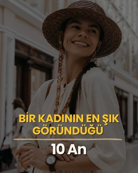 Bir Kadının En Şık Göründüğü 10 Hali