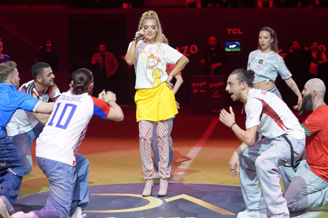 Volkswagen Arena'da Demet Akalın Konseriyle Golazo Gecesi Renklendi